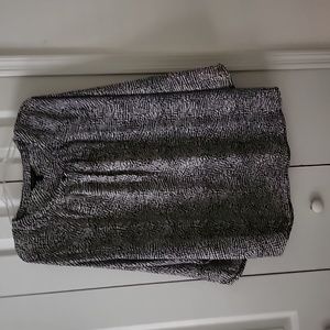 Black & White Blouse